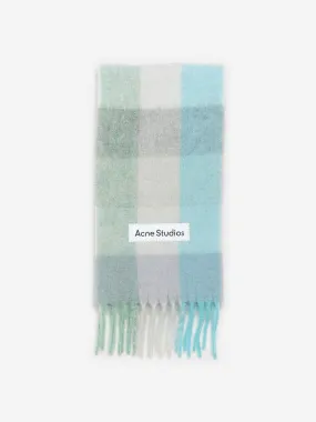 Acne Studios Bufanda Motivo Cuadros