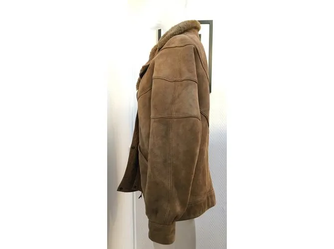 Autre Marque Abrigos, Ropa de calle Castaño 