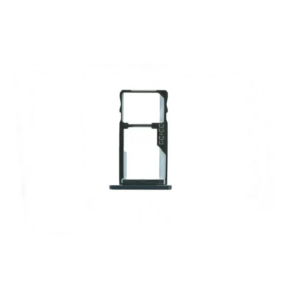 BANDEJA SOPORTE PORTA TARJETA SIM + SD PARA MEIZU M2 NEGRO