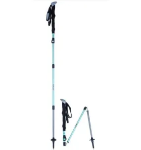 Bastones de senderismo Lacal QUICK STICK COMPACT ALU (Azul)