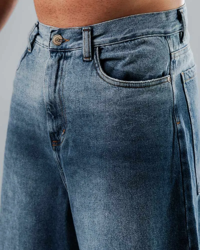 Bermuda Regular Para Hombre Combinado
