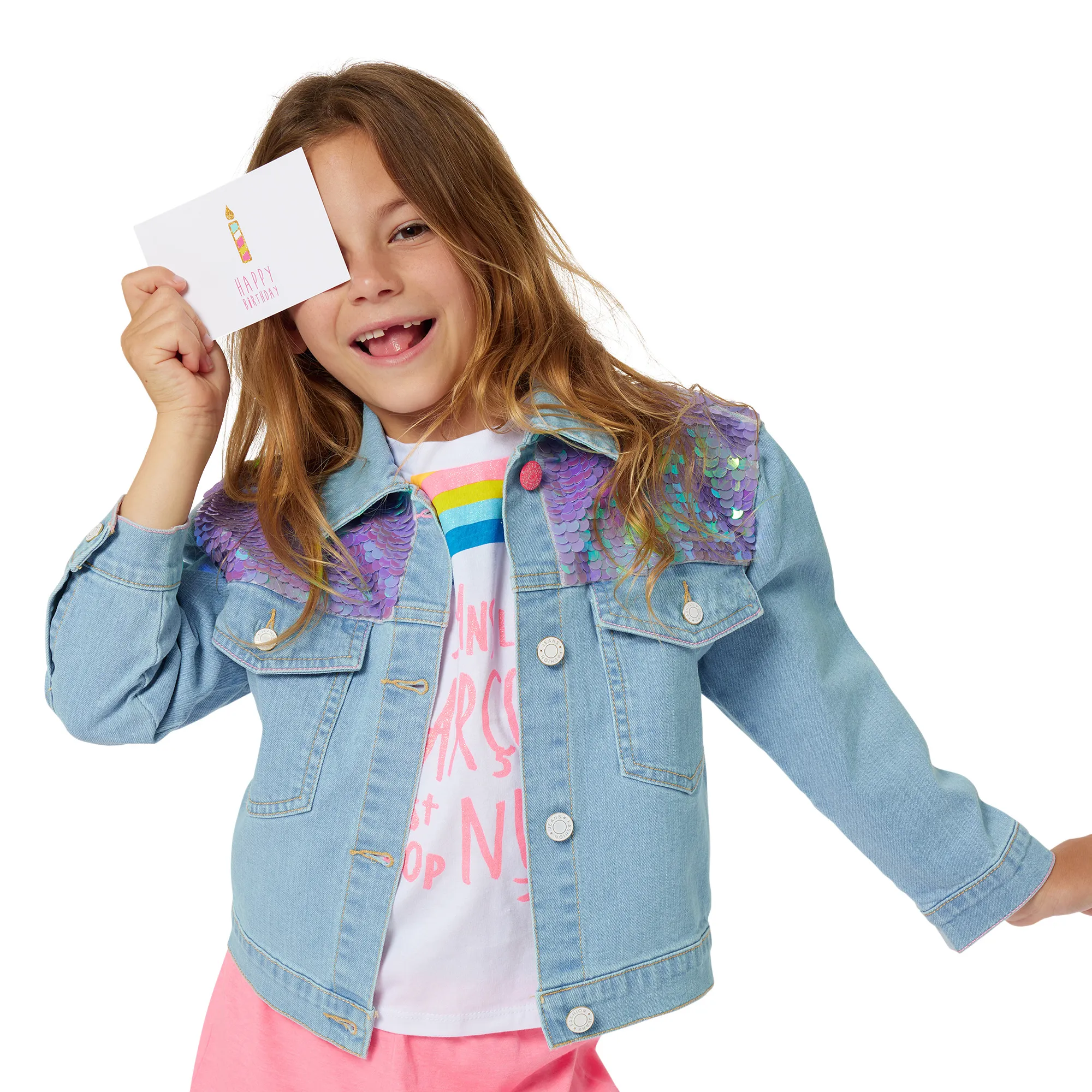 BILLIEBLUSH Chaqueta vaquera y pinza