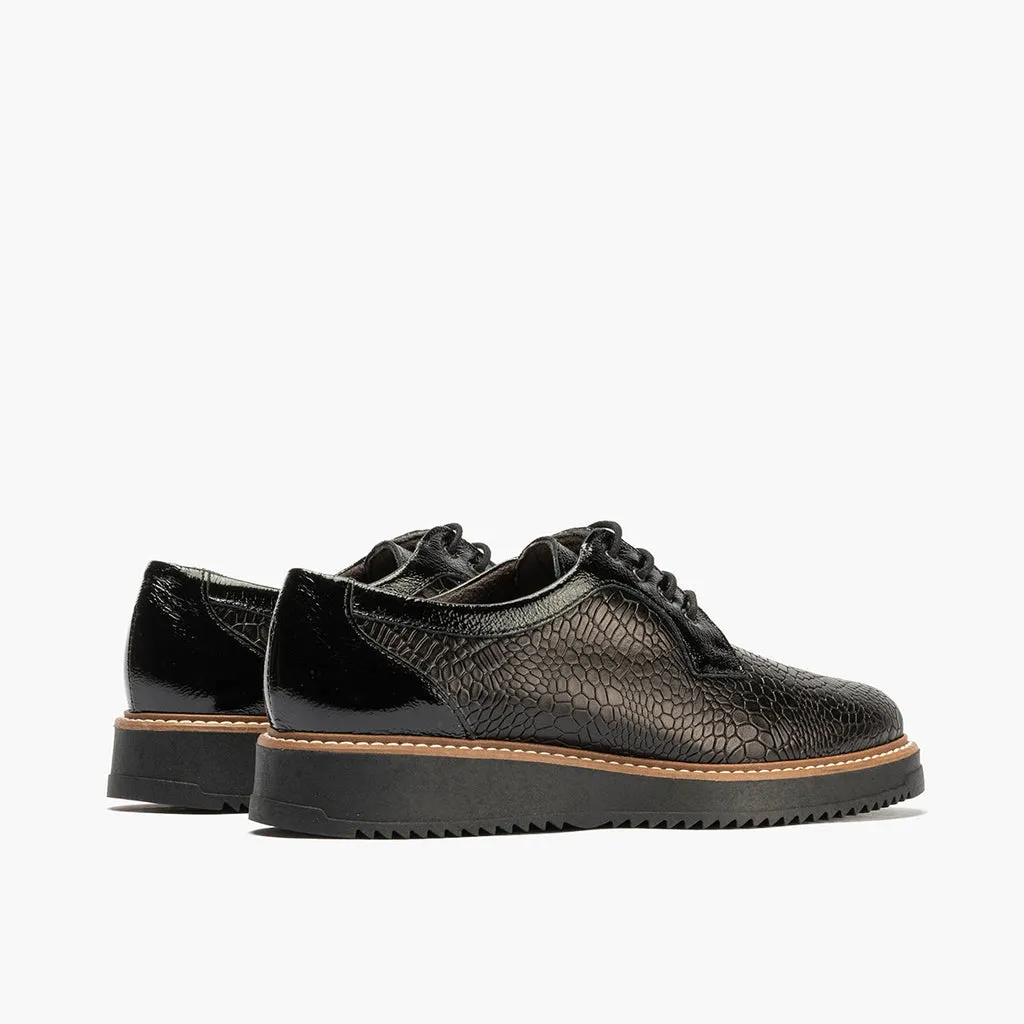 Blucher Combinado de mujer color negro