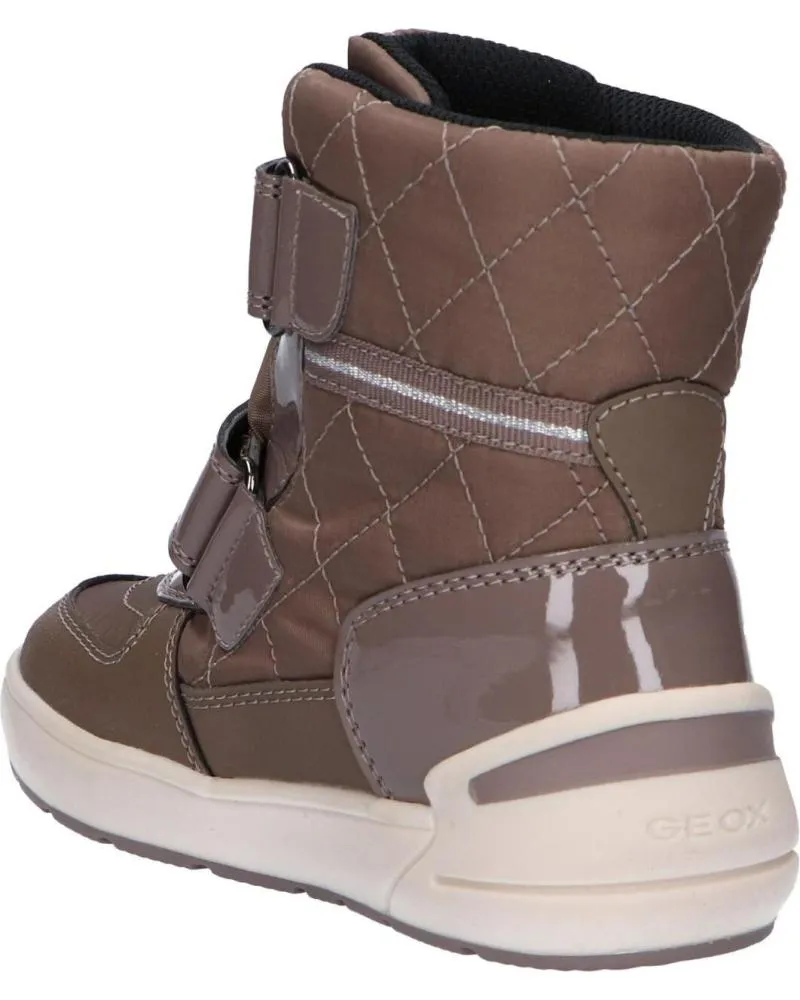Botas de Mujer y Niña GEOX J949SD 0FU50 J SLEIGH B ABX C5005 DK BEIGE