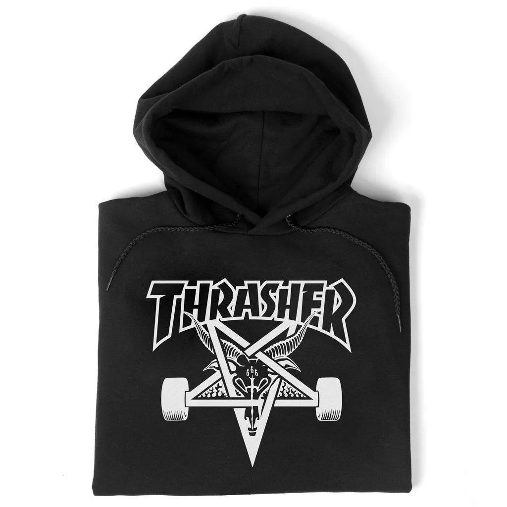 Buzo Thrasher Skategoat Negro