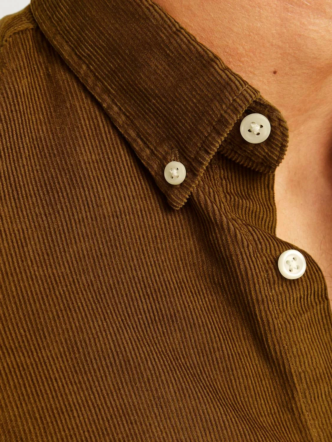 Camisa Corte slim | Marrón oscuro | Jack & Jones®
