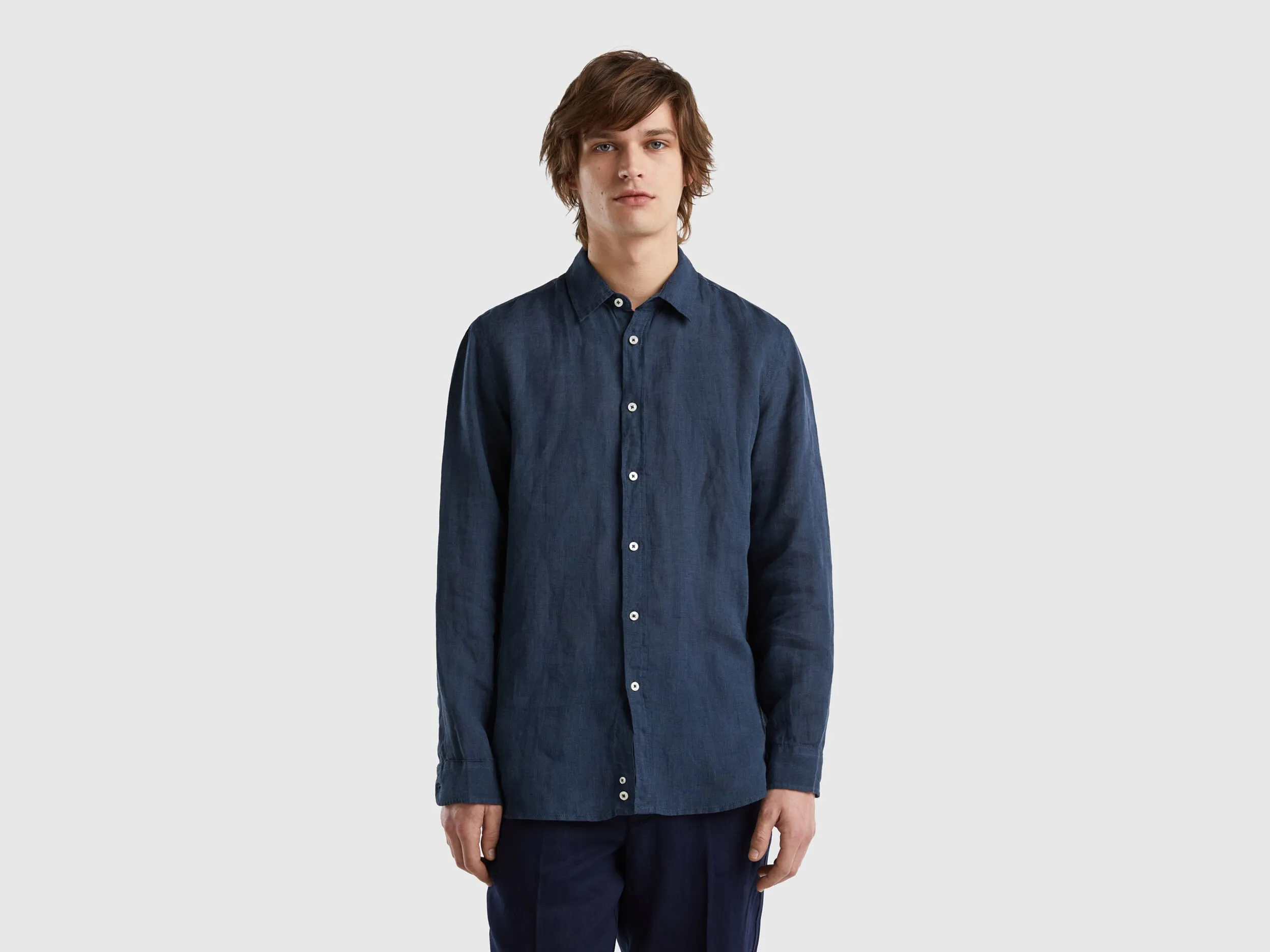 Camisa de puro lino