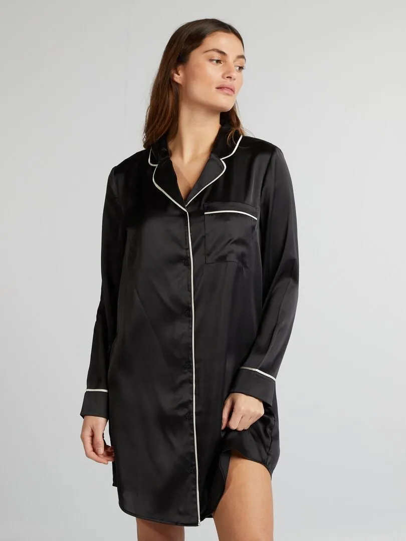 Camisón - negro