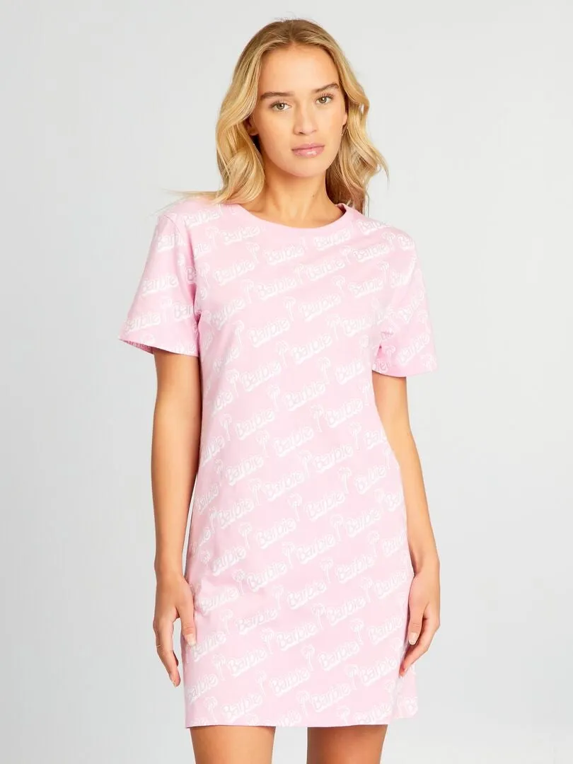 Camisón 'Barbie' - ROSA