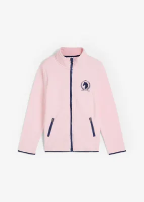 Chaqueta polar para niñas rosa cristal
