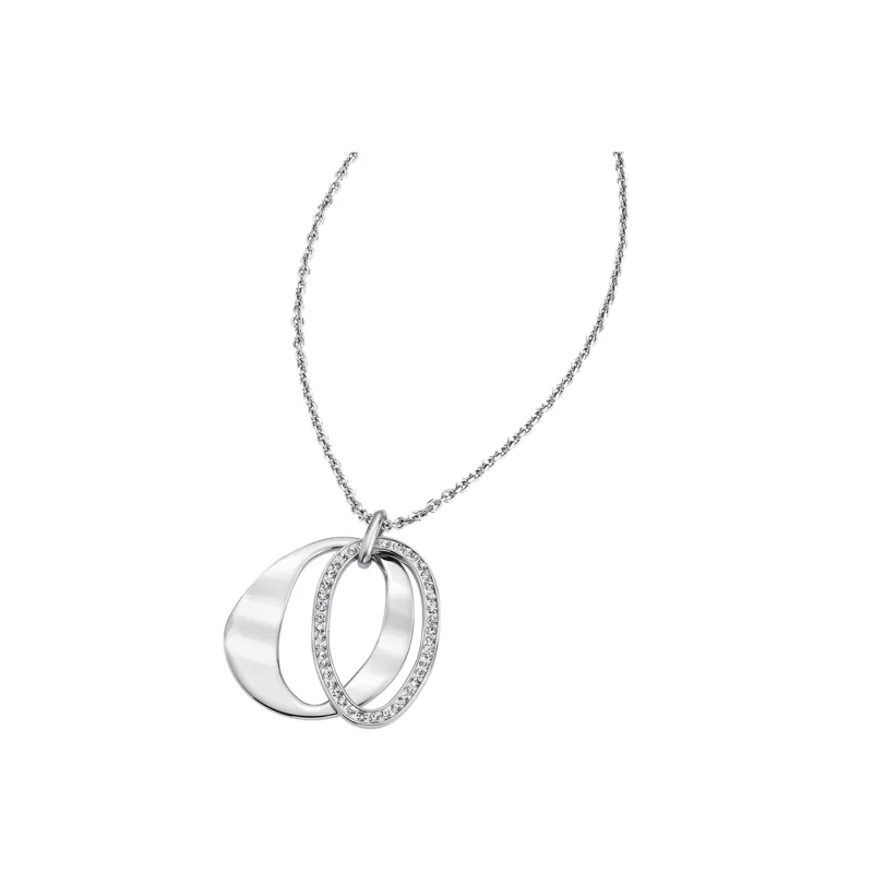 COLLAR LOTUS STYLE ACERO MUJER LS1672-1/1