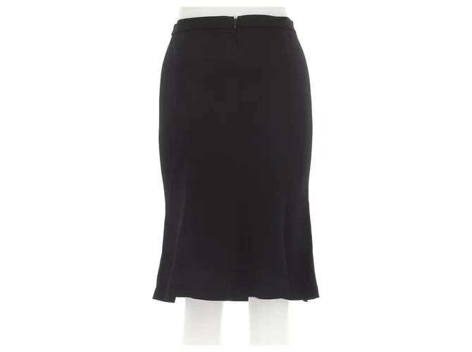 Dolce & Gabbana Falda elegante Negro 