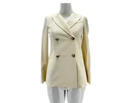 DONDUP Chaquetas T.ÉL 40 Lana Blanco 