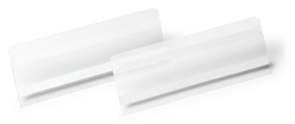 Estuche para etiquetas duradero HARD COVER, autoadhesivo, 1/2 DIN A5 apaisado, pack 10 uds.