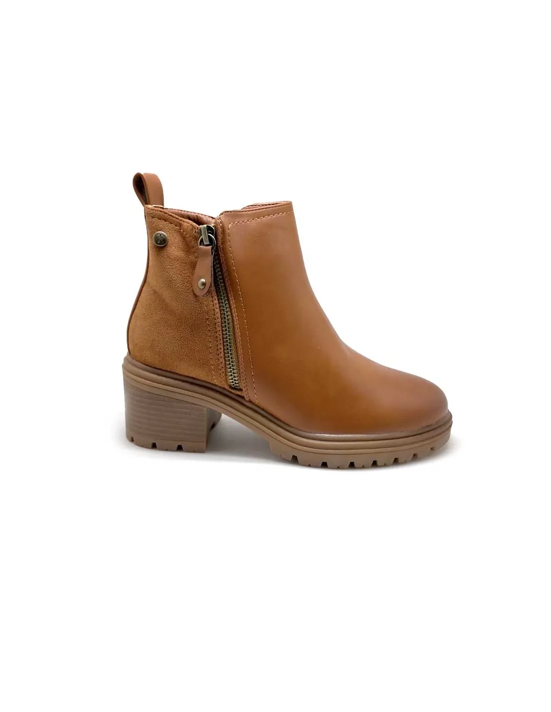FEEBIT.ER BOTÍN TACÓN CAMEL DH2235CA