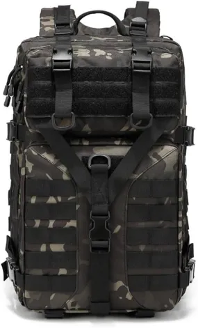 Funien Mochila multifuncional para acampar de 45L  tela Oxford  mochila para senderismo al aire libre de gran capacidad
