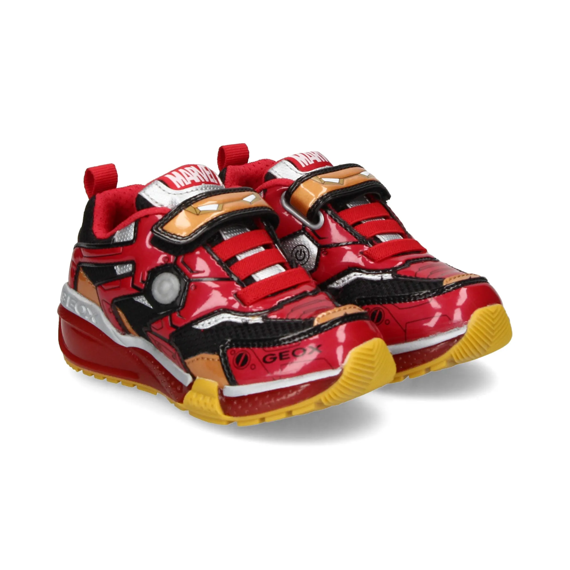 GEOX Zapatillas de niñas C0048 BLACK/RED