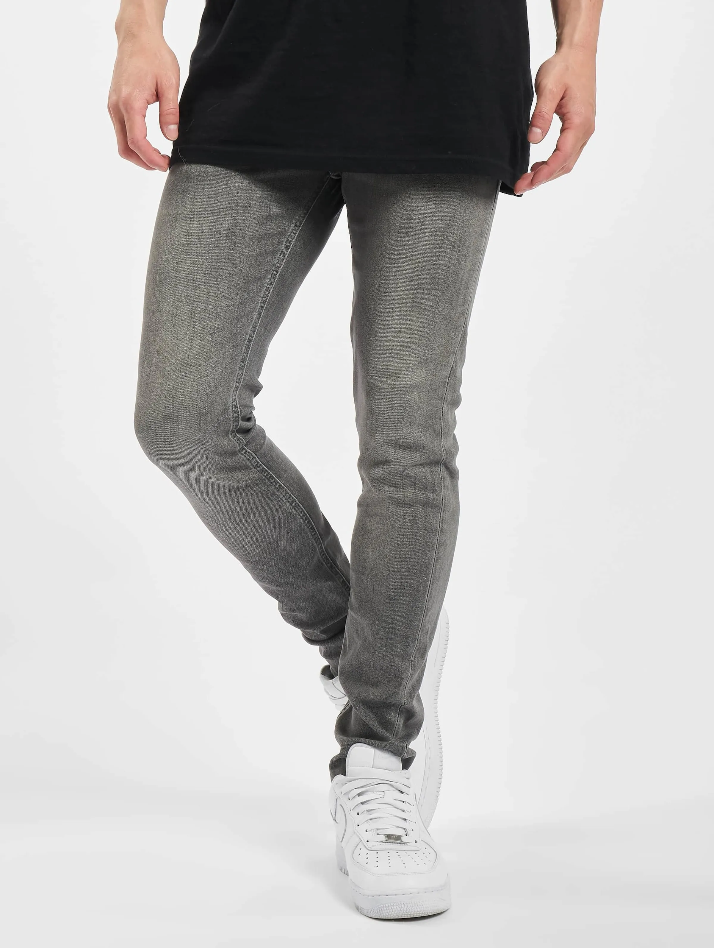 Jack & Jones Jack & Jones jjiLiam jjOriginal Skinny Jeans Grey