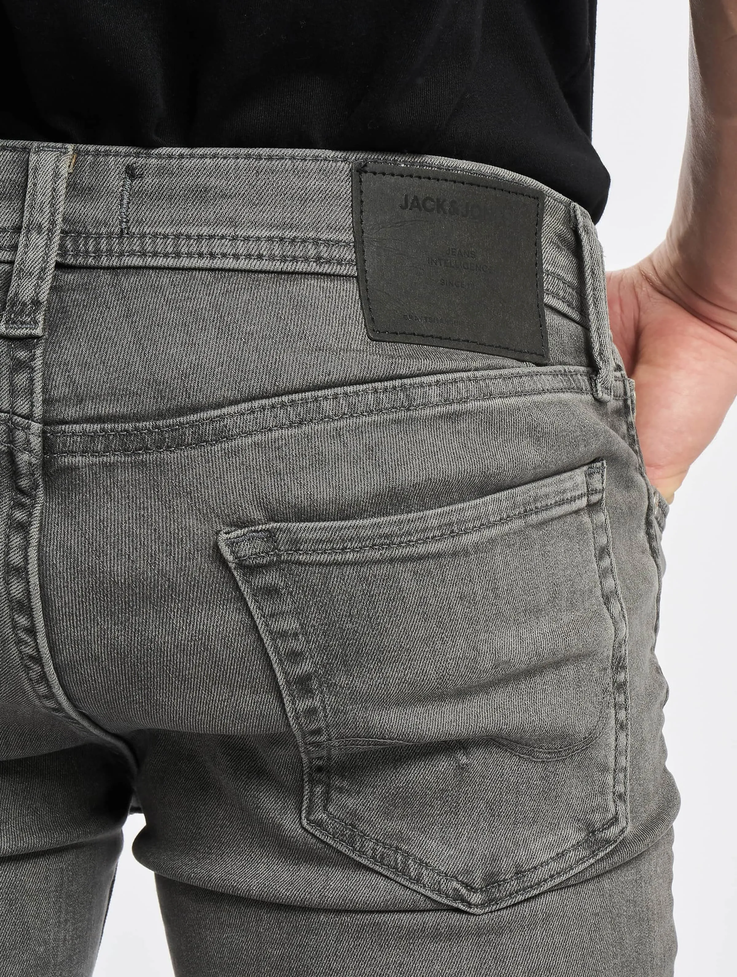 Jack & Jones Jack & Jones jjiLiam jjOriginal Skinny Jeans Grey