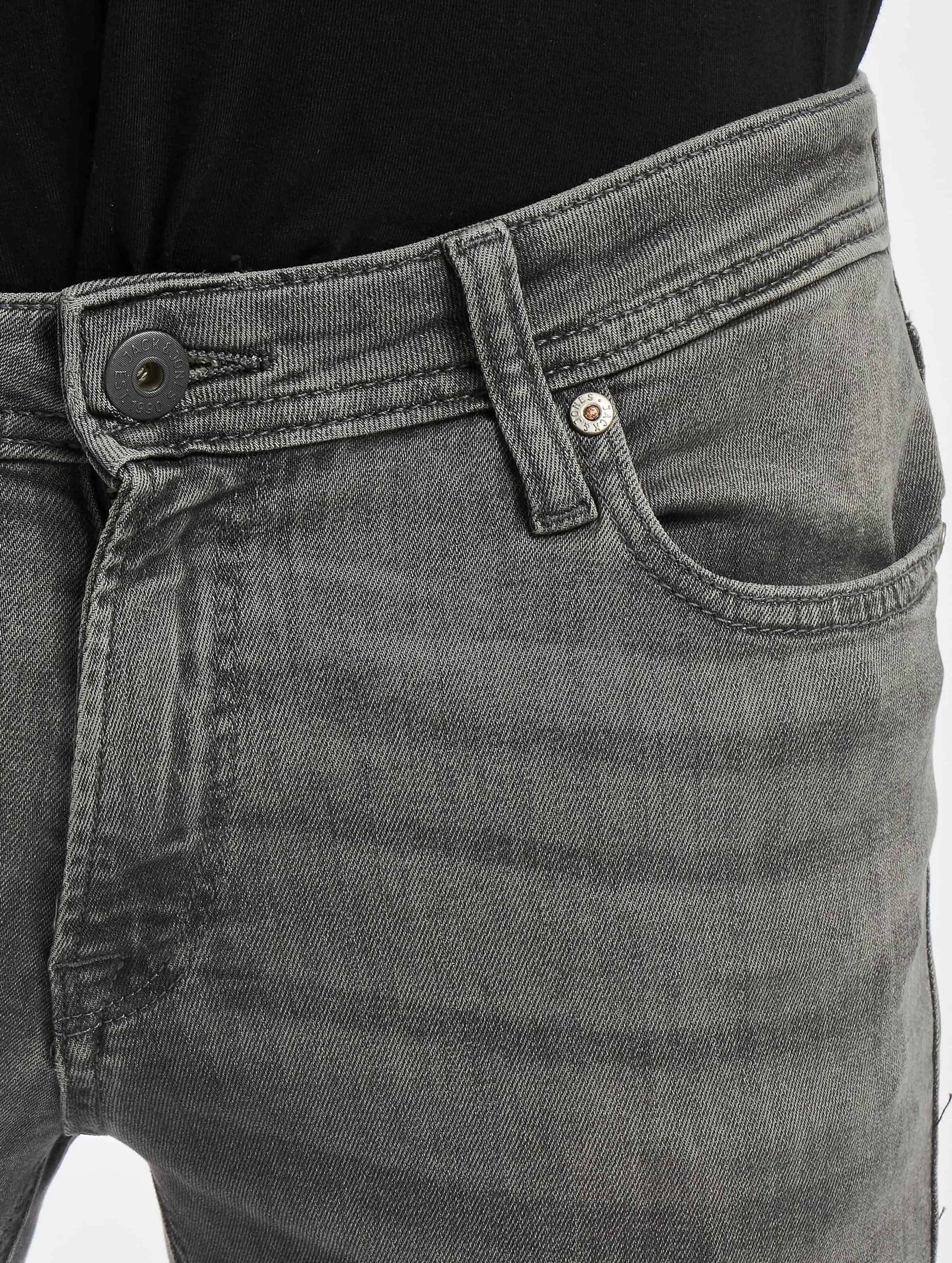 Jack & Jones Jack & Jones jjiLiam jjOriginal Skinny Jeans Grey