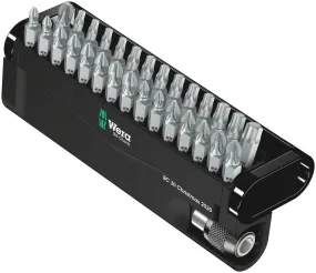 Juego puntas con porta-puntas 30 piezas Wera Bit-Check 30 Christmas 2022