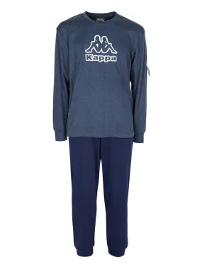 Kappa Pijama largo de algodón interlock para hombre.
