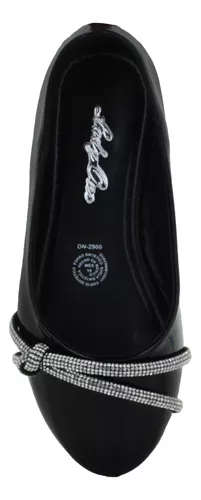 Lady One Zapato Balerina Elegante Brllos Charol Niña 90108
