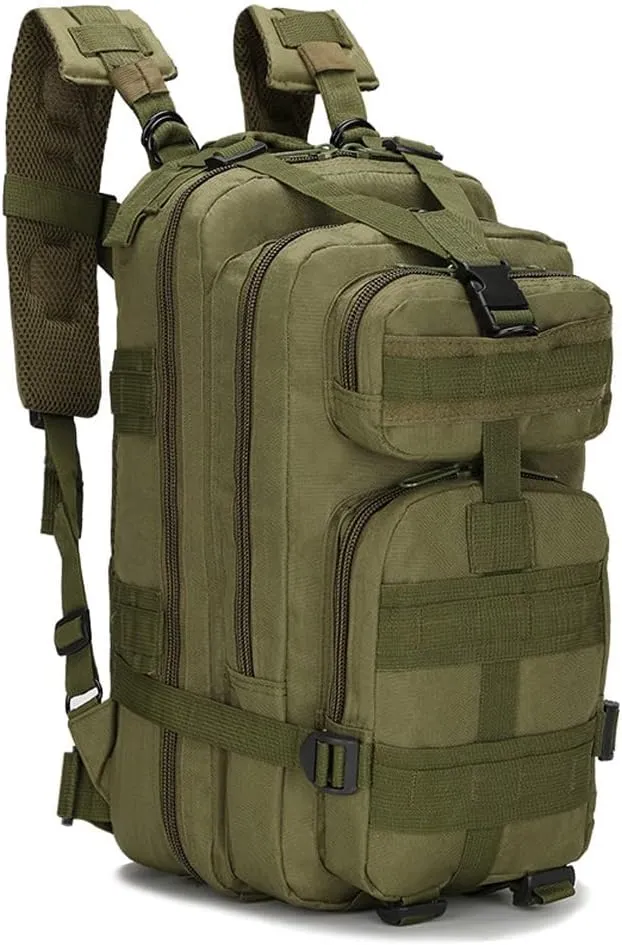 Lawaia Mochila Militar Hombre 25L Mochila de Asalto Molle Mochila Táctica Mochila de Combate Campamento de Senderismo al Aire Li