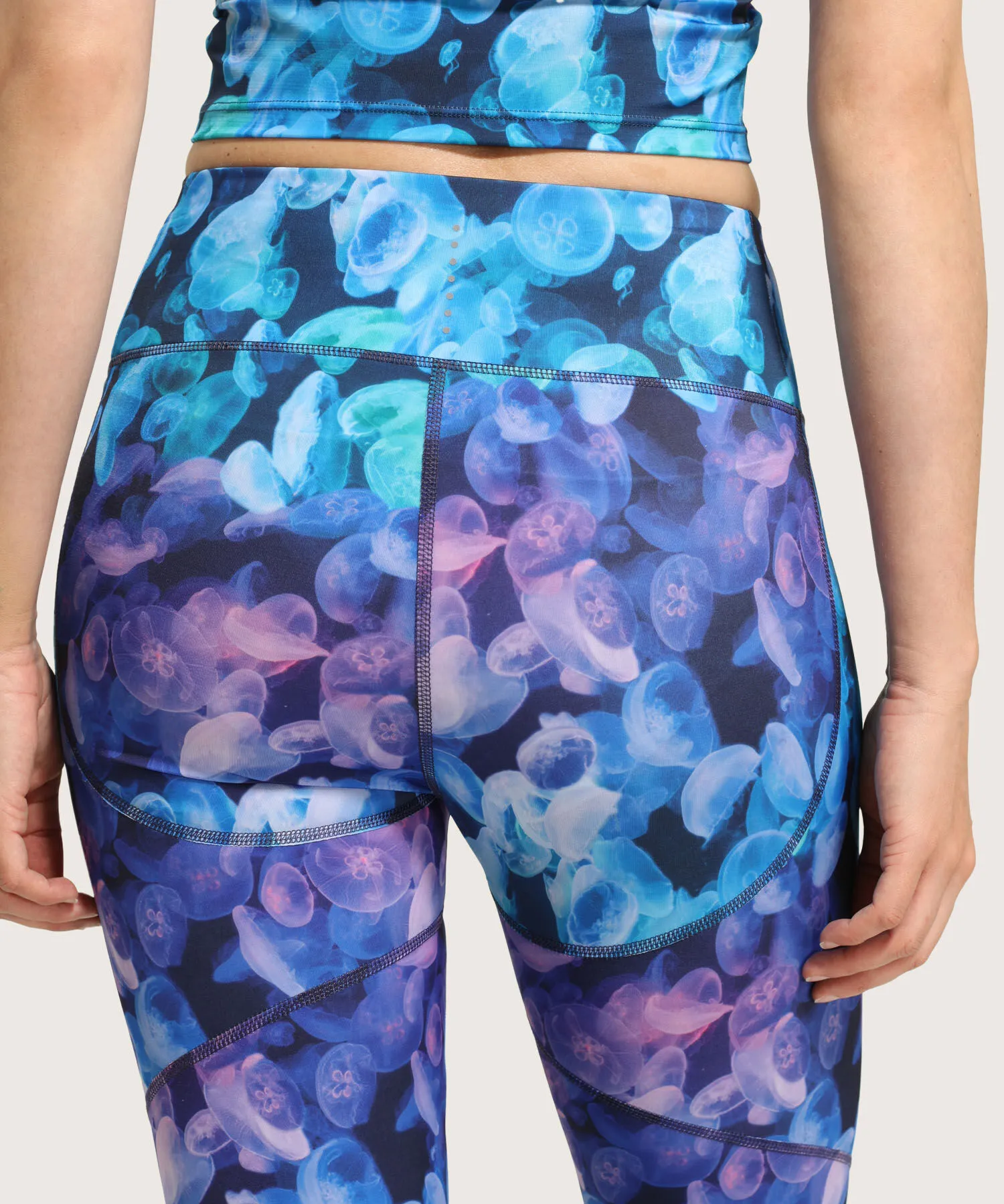 Leggings De Mujer De Diseño Deportivo Con Motivos Estampados-