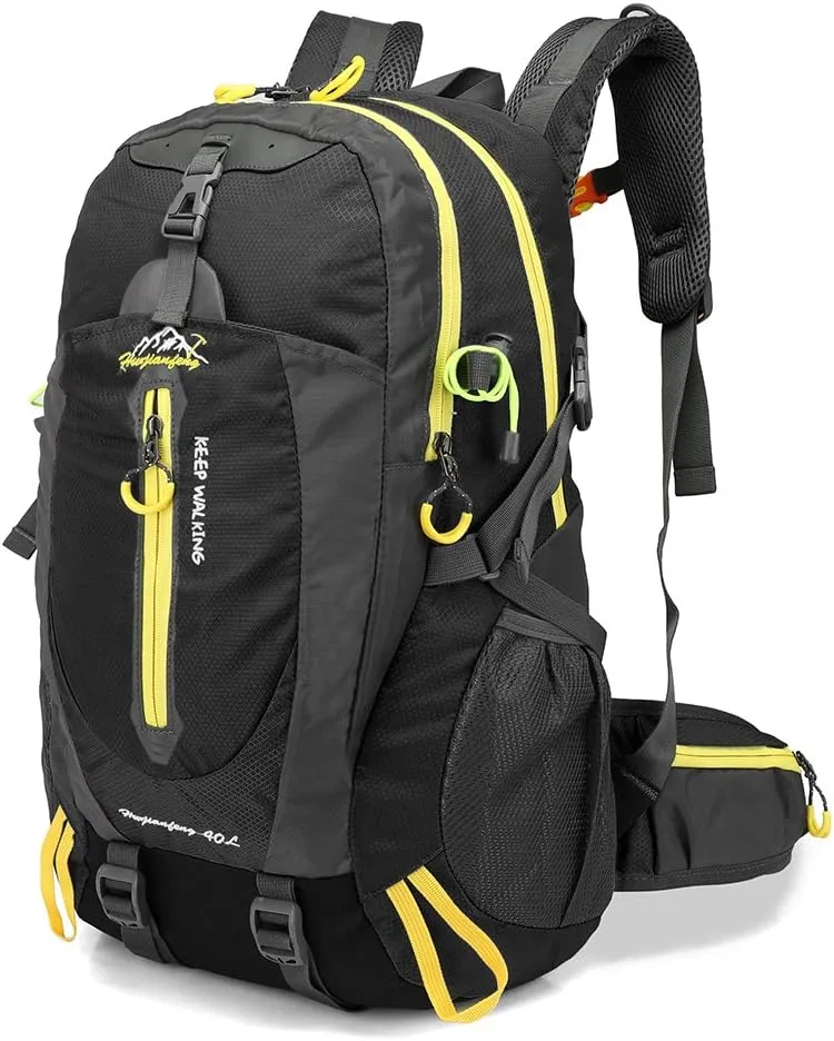 Lixada 40l resistente al agua viaje mochila campamento senderismo mochila portátil senderismo senderismo mochila senderismo Clim