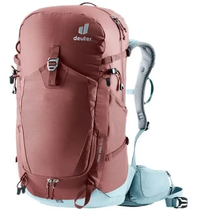 Mochila de senderismo Deuter Trail Pro 31 SL (caspia-dusk)