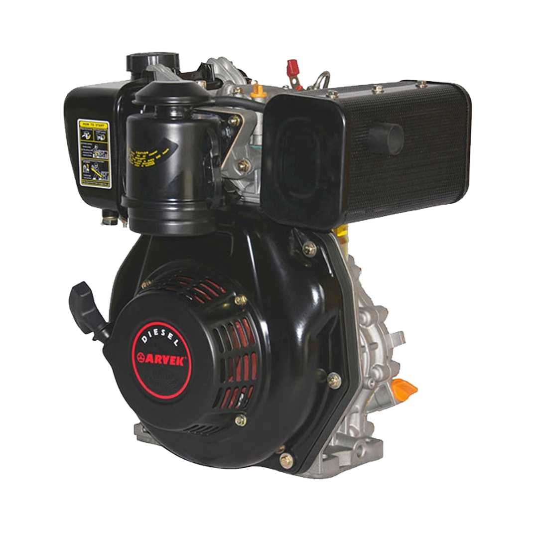 Motor Diésel Arvek 10Hp 3600rpm 1Pulgada Rosca/Cuña M10S186SDG