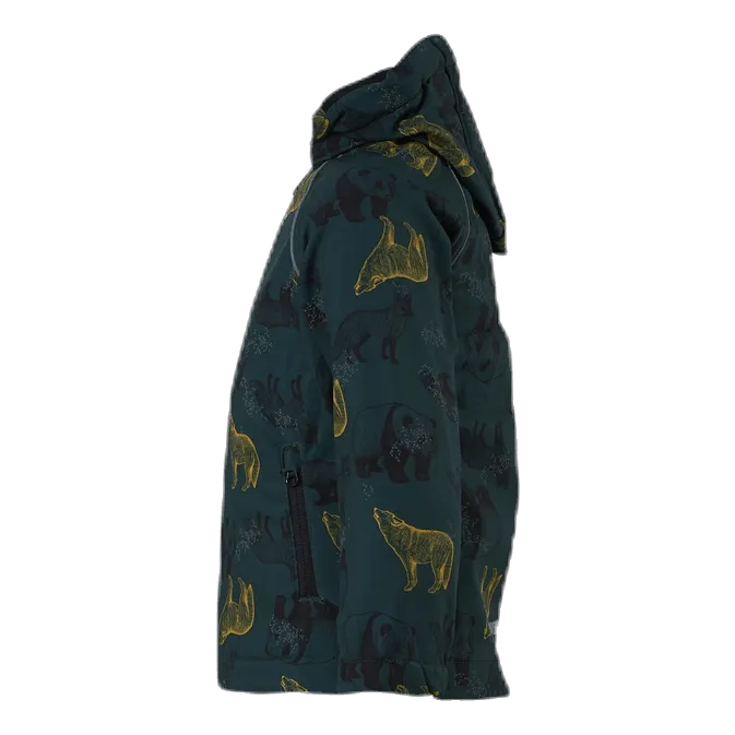 Name It Alfa Jacket Animal Mix Blue