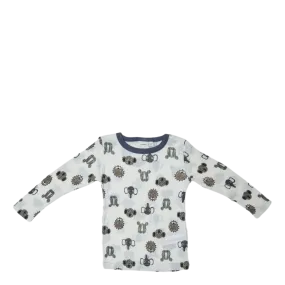 Name It Wang Wool Needle Ls Top White