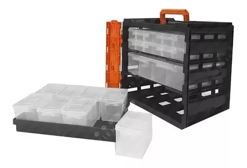 Organizador Gavetero Caja Transportable Tactix 36 Divisiones