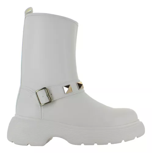 Perugia Bota Moda Elegante Casual Estoperoles Mujer 87719