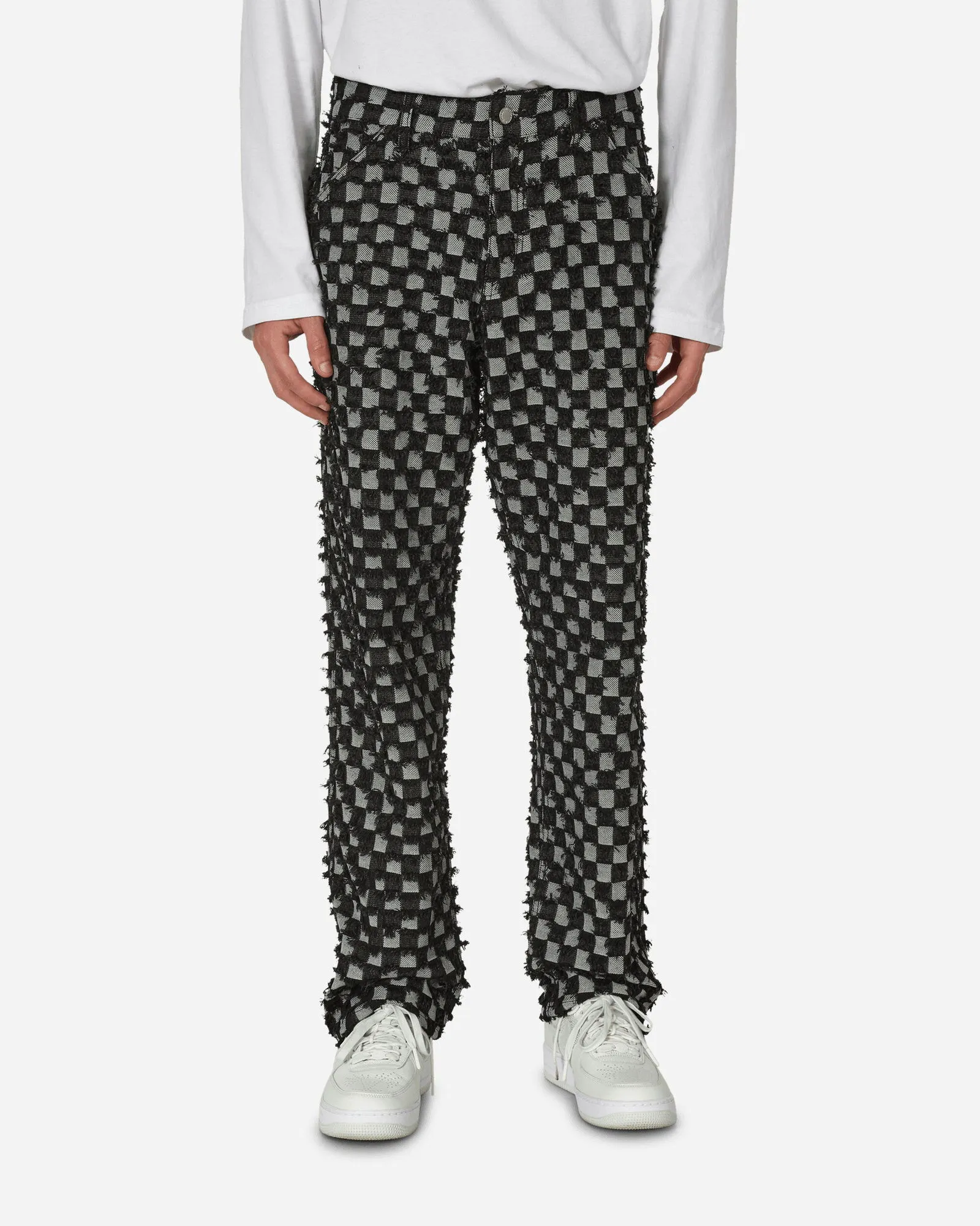 Pleasures Curfew Checker Work Pants