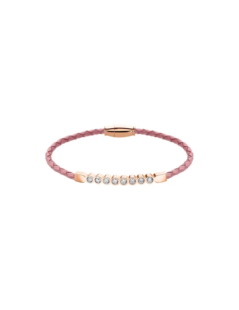 Pulsera Lotus Style Mujer Piel Rosa LS2003