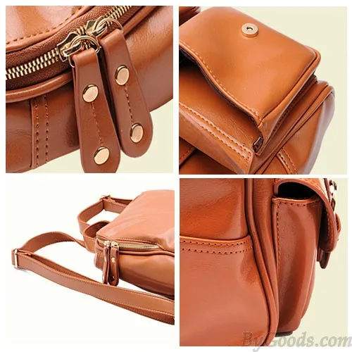 Retro British Style Backpack&School Bag