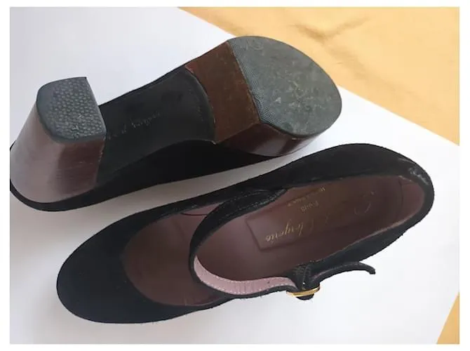 Robert Clergerie Tacones Negro 