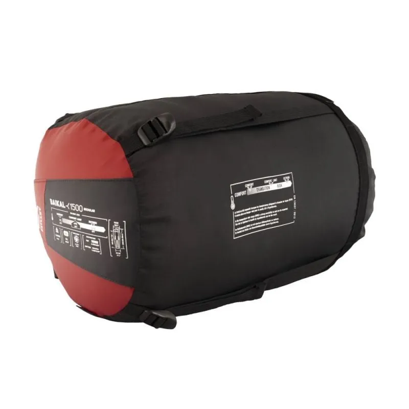 Saco de dormir Millet Baikal 1500 Reg (Rojo)