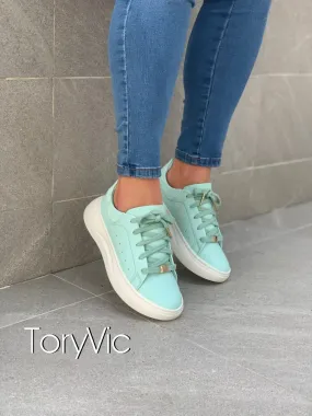 Tenis de mujer – Noa verde menta (ultimas tallas)