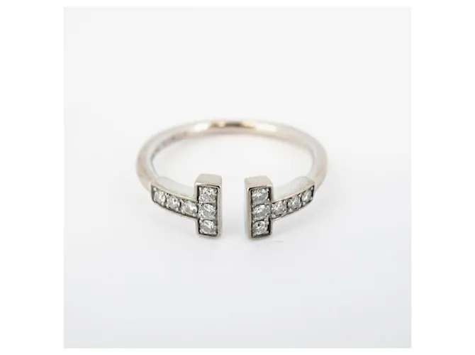 Tiffany & Co Anillo de diamante Tiffany T Wire 