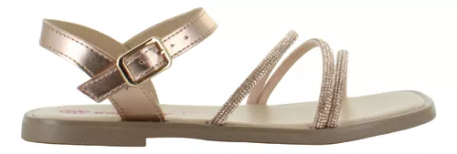Tropicana Sandalia Casual Elegante Tiras Brillos Niña 88589