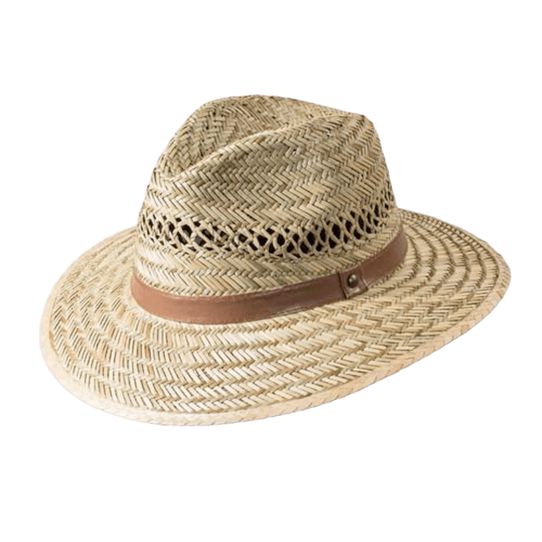 Turner hats 15003 sombrero lindu safari de paja diseño superior permite ventilación talla m color beige