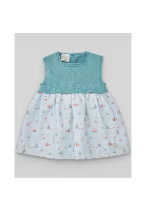 Vestido combinado "CIRCO"