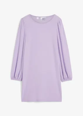 Vestido de crepé para niñas Violeta claro