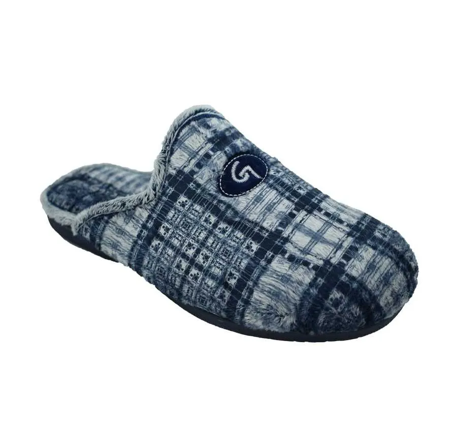 ZAPATILLA GARZÓN 6001.292 MARINO CASA DE HOMBRE CÓMODA PARA EL HOGAR PISO GOMA 27376