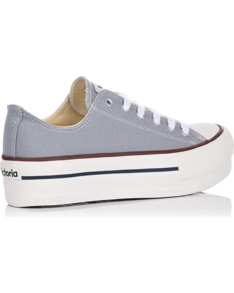 Zapatillas deporte de Mujer VICTORIA ZAPATILLAS LONA 61100 GRIS